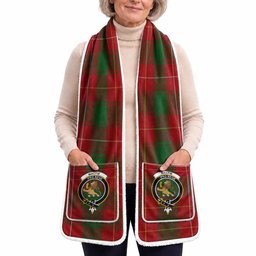 MacFie (McFie) Tartan Crest Pocket Scarf - Ultimate Plaid Gift Wrap