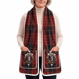 MacQueen (McQueen) Tartan Crest Pocket Scarf - Ultimate Plaid Gift Wrap
