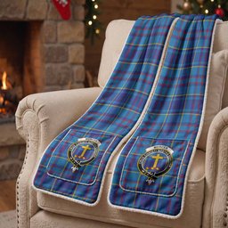 Mercer Tartan Crest Pocket Scarf - Ultimate Plaid Gift Wrap