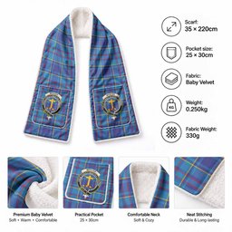Mercer Tartan Crest Pocket Scarf - Ultimate Plaid Gift Wrap