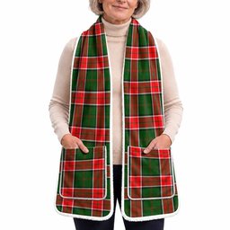 Pollock Tartan Hand-Warmer Pocket Scarf