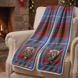 Preston Tartan Crest Pocket Scarf - Ultimate Plaid Gift Wrap