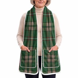 O'Neill (Neill) Tartan Hand-Warmer Pocket Scarf