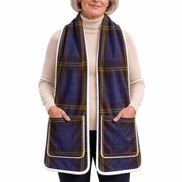 Sligo Tartan Hand-Warmer Pocket Scarf