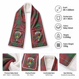 Rattray Tartan Crest Pocket Scarf - Ultimate Plaid Gift Wrap