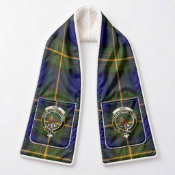 Muir Tartan Crest Pocket Scarf - Ultimate Plaid Gift Wrap