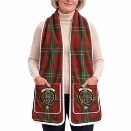 Scott Tartan Crest Pocket Scarf - Ultimate Plaid Gift Wrap