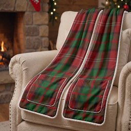 Nesbitt (Nisbet) Tartan Hand-Warmer Pocket Scarf