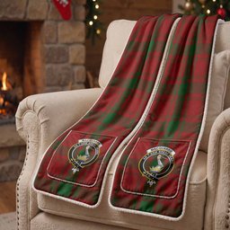 MacQuarrie (McQuarrie) Tartan Crest Pocket Scarf - Ultimate Plaid Gift Wrap
