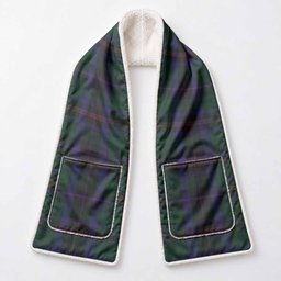 Phillips of Wales Tartan Hand-Warmer Pocket Scarf