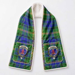 Maitland Tartan Crest Pocket Scarf - Ultimate Plaid Gift Wrap