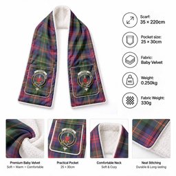 Logan Tartan Crest Pocket Scarf - Ultimate Plaid Gift Wrap