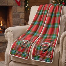 MacLaine (McLaine) Tartan Crest Pocket Scarf - Ultimate Plaid Gift Wrap