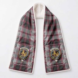 MacPherson (McPherson) Tartan Crest Pocket Scarf - Ultimate Plaid Gift Wrap