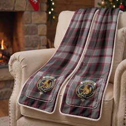 MacPherson (McPherson) Tartan Crest Pocket Scarf - Ultimate Plaid Gift Wrap