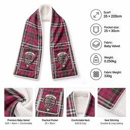 Little Tartan Crest Pocket Scarf - Ultimate Plaid Gift Wrap