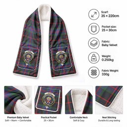Nairn Tartan Crest Pocket Scarf - Ultimate Plaid Gift Wrap