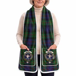 Murray Tartan Crest Pocket Scarf - Ultimate Plaid Gift Wrap