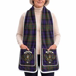 MacLellan (McLellan) Tartan Crest Pocket Scarf - Ultimate Plaid Gift Wrap