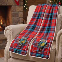 MacTavish (McTavish) Tartan Crest Pocket Scarf - Ultimate Plaid Gift Wrap