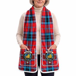 MacTavish (McTavish) Tartan Crest Pocket Scarf - Ultimate Plaid Gift Wrap
