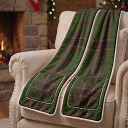 Murphy Tartan Hand-Warmer Pocket Scarf