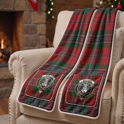 MacLean (McLean) Tartan Crest Pocket Scarf - Ultimate Plaid Gift Wrap