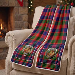 MacGowan (McGowan) Tartan Crest Pocket Scarf - Ultimate Plaid Gift Wrap