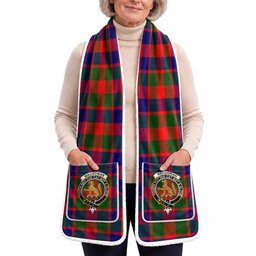 MacGowan (McGowan) Tartan Crest Pocket Scarf - Ultimate Plaid Gift Wrap