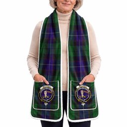 Mitchell Tartan Crest Pocket Scarf - Ultimate Plaid Gift Wrap