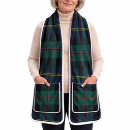 MacAskill (McAskill) Tartan Hand-Warmer Pocket Scarf