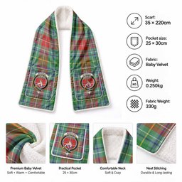 Muirhead Tartan Crest Pocket Scarf - Ultimate Plaid Gift Wrap