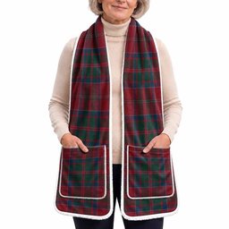 MacDonald (McDonald) of Glencoe Tartan Hand-Warmer Pocket Scarf
