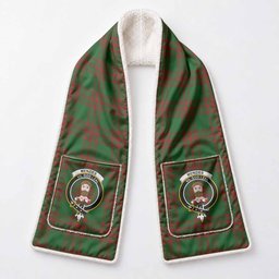 Menzies Tartan Crest Pocket Scarf - Ultimate Plaid Gift Wrap