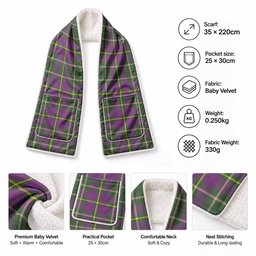 Taylor (Tailyour) Tartan Hand-Warmer Pocket Scarf