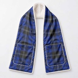 Swan Tartan Hand-Warmer Pocket Scarf
