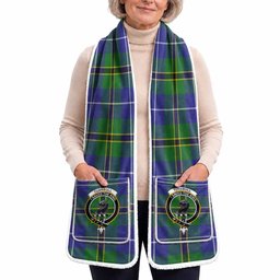 Turnbull Tartan Crest Pocket Scarf - Ultimate Plaid Gift Wrap
