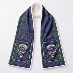 Weir Tartan Crest Pocket Scarf - Ultimate Plaid Gift Wrap