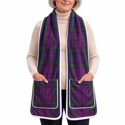 Wardlaw Tartan Hand-Warmer Pocket Scarf