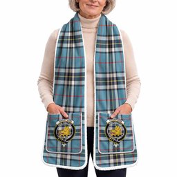 Thompson (Thomson) Tartan Crest Pocket Scarf - Ultimate Plaid Gift Wrap