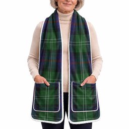 Sutherland Tartan Hand-Warmer Pocket Scarf