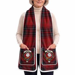 Wemyss Tartan Crest Pocket Scarf - Ultimate Plaid Gift Wrap
