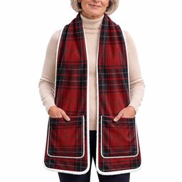 Wemyss Tartan Hand-Warmer Pocket Scarf