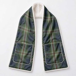 Todd Tartan Hand-Warmer Pocket Scarf