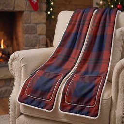 Wotherspoon Tartan Hand-Warmer Pocket Scarf