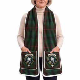 Tennant Tartan Crest Pocket Scarf - Ultimate Plaid Gift Wrap