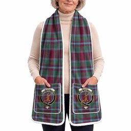 Spence (Spens) Tartan Crest Pocket Scarf - Ultimate Plaid Gift Wrap