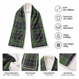 Webster Tartan Hand-Warmer Pocket Scarf