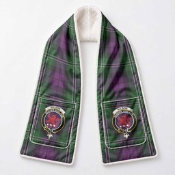 Wilson Tartan Crest Pocket Scarf - Ultimate Plaid Gift Wrap