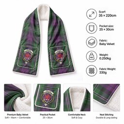 Wilson Tartan Crest Pocket Scarf - Ultimate Plaid Gift Wrap
